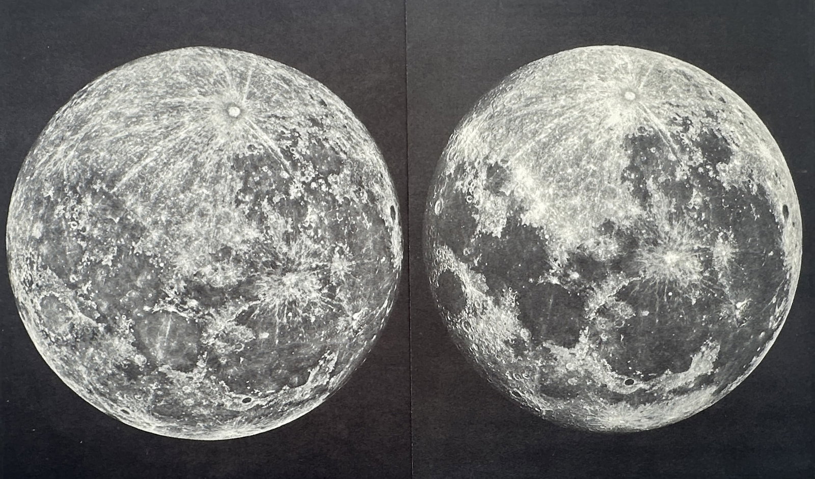 The University of Arizona Press – Set of 2: The University of Arizona Press Lunar Topography (1 of 2)