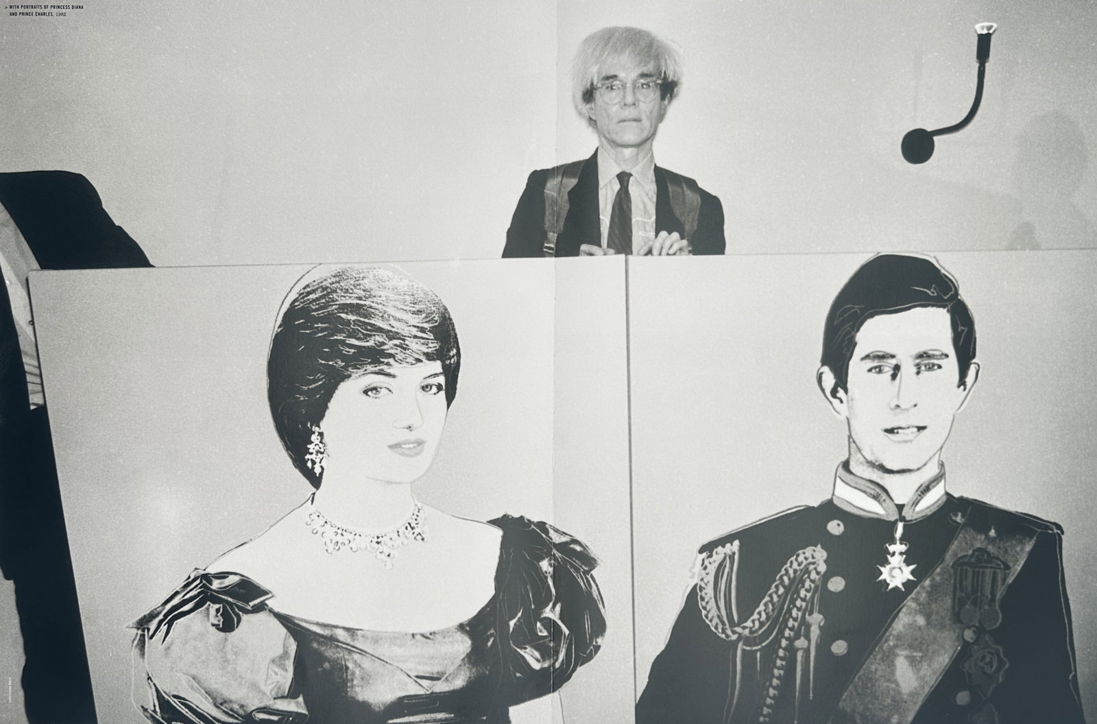 Andy Warhol,after – Portraits of Princess Diana and Prince Charles – Offset lithographic (1 of 3)