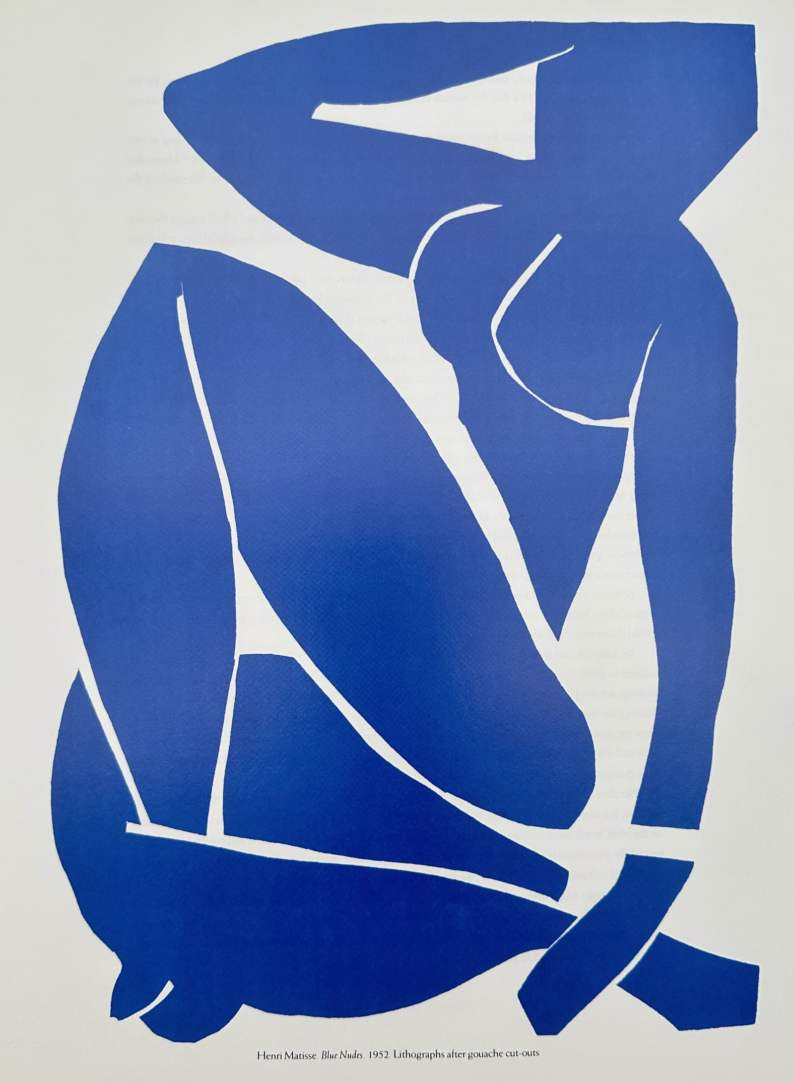 Henri Matisse,after – Blue Nudes – Offset print (20th Century) (1 of 2)