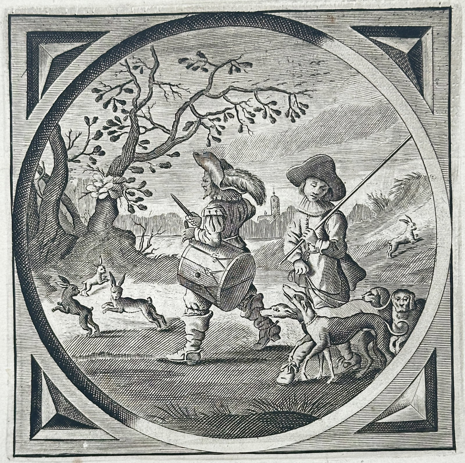Jacob Cats – Domestic Matters – Engraving (17th Century) (1 of 3)