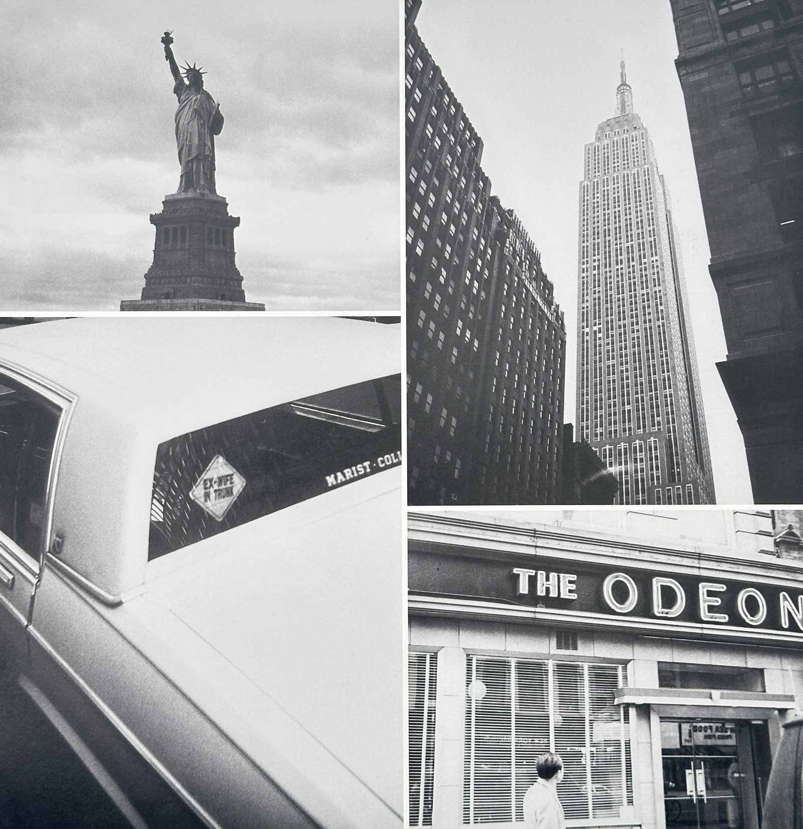 Andy Warhol,after – New York Views – Offset lithographic reproduction (2006): "New York Views" presents a Pop Art photographic study featuring iconic imagery of New York City, including the Statue of Liberty, the Empire State Building, and street scenes. The offset lithograph w