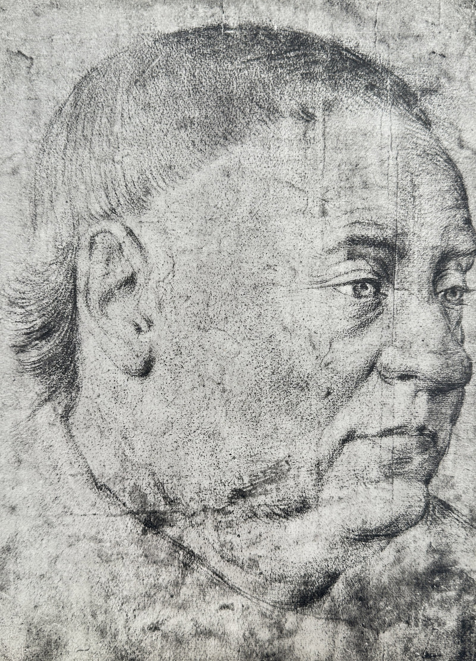 Jean Fouquet,after – Portrait Presumed to Be Guillaume Jouvenel des Ursins – Offset Print (1 of 3)