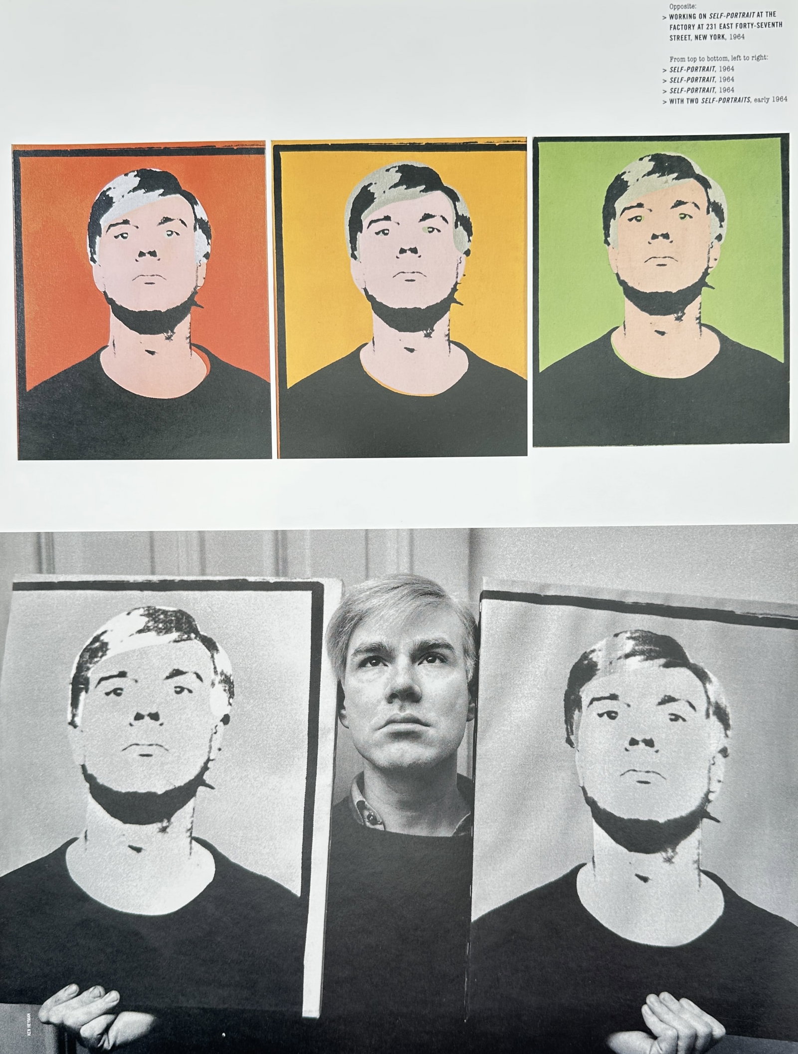Andy Warhol,after – Self-Portraits – Offset lithographic reproduction (2006) (1 of 2)