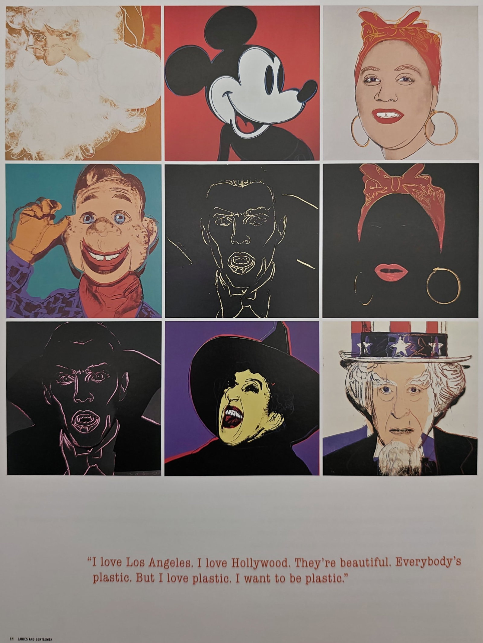 Andy Warhol,after – Myths and Pop Culture Icons – Offset print (20th Century) (1 of 2)