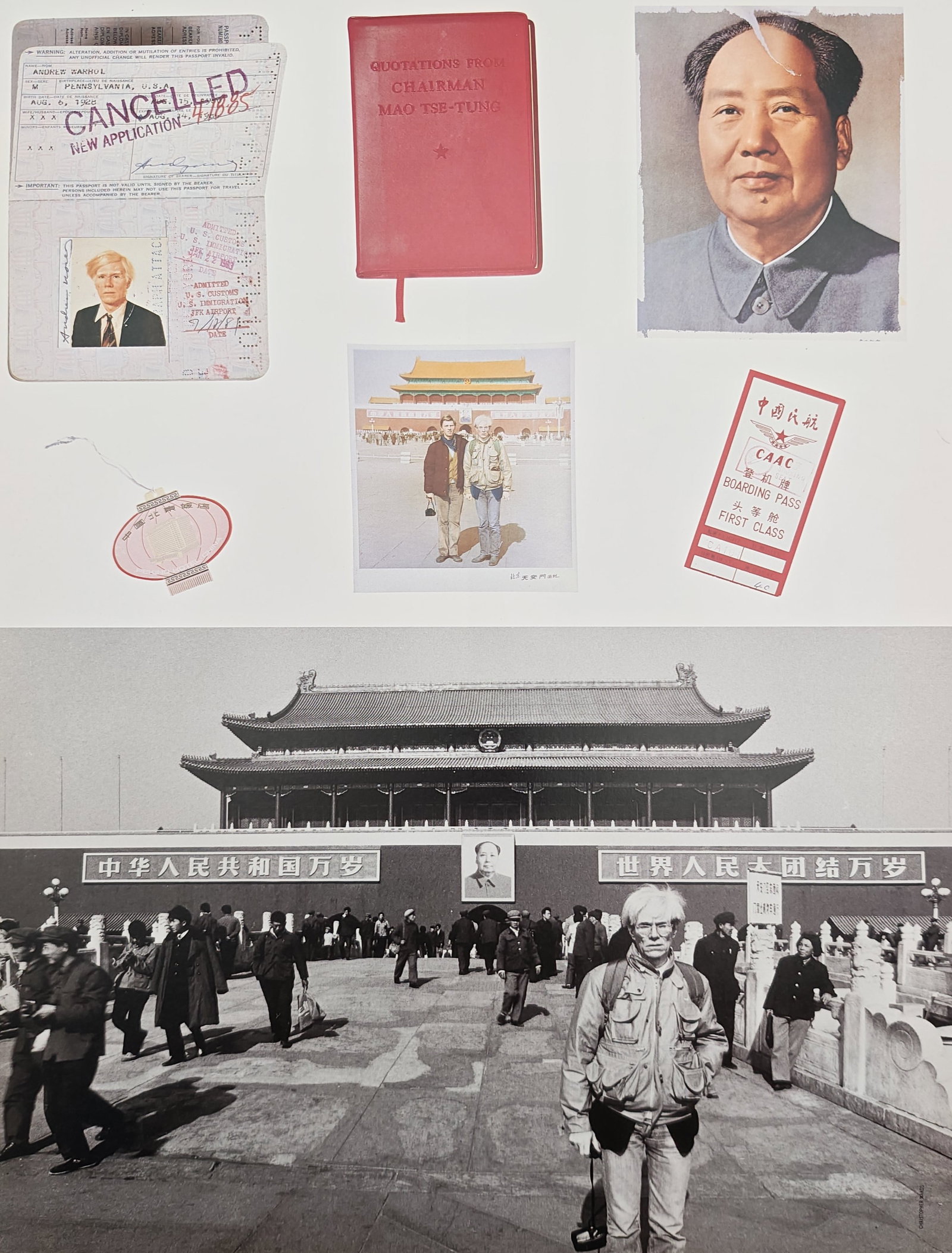 Andy Warhol,after – Warhol in China – Offset print (20th Century) (1 of 2)