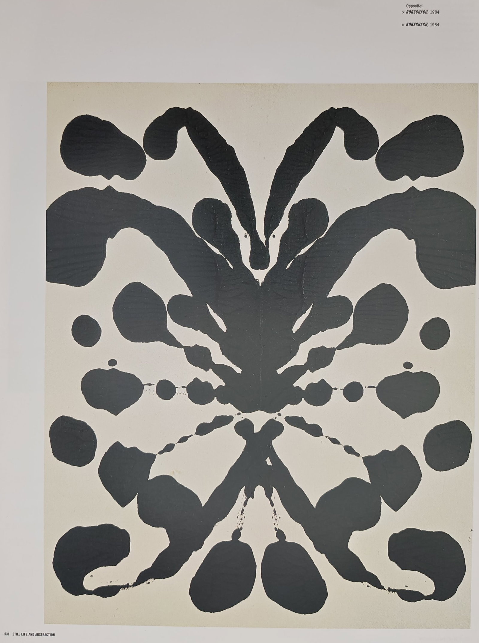 Andy Warhol,after – Rorschach – Offset print (20th Century) (1 of 2)
