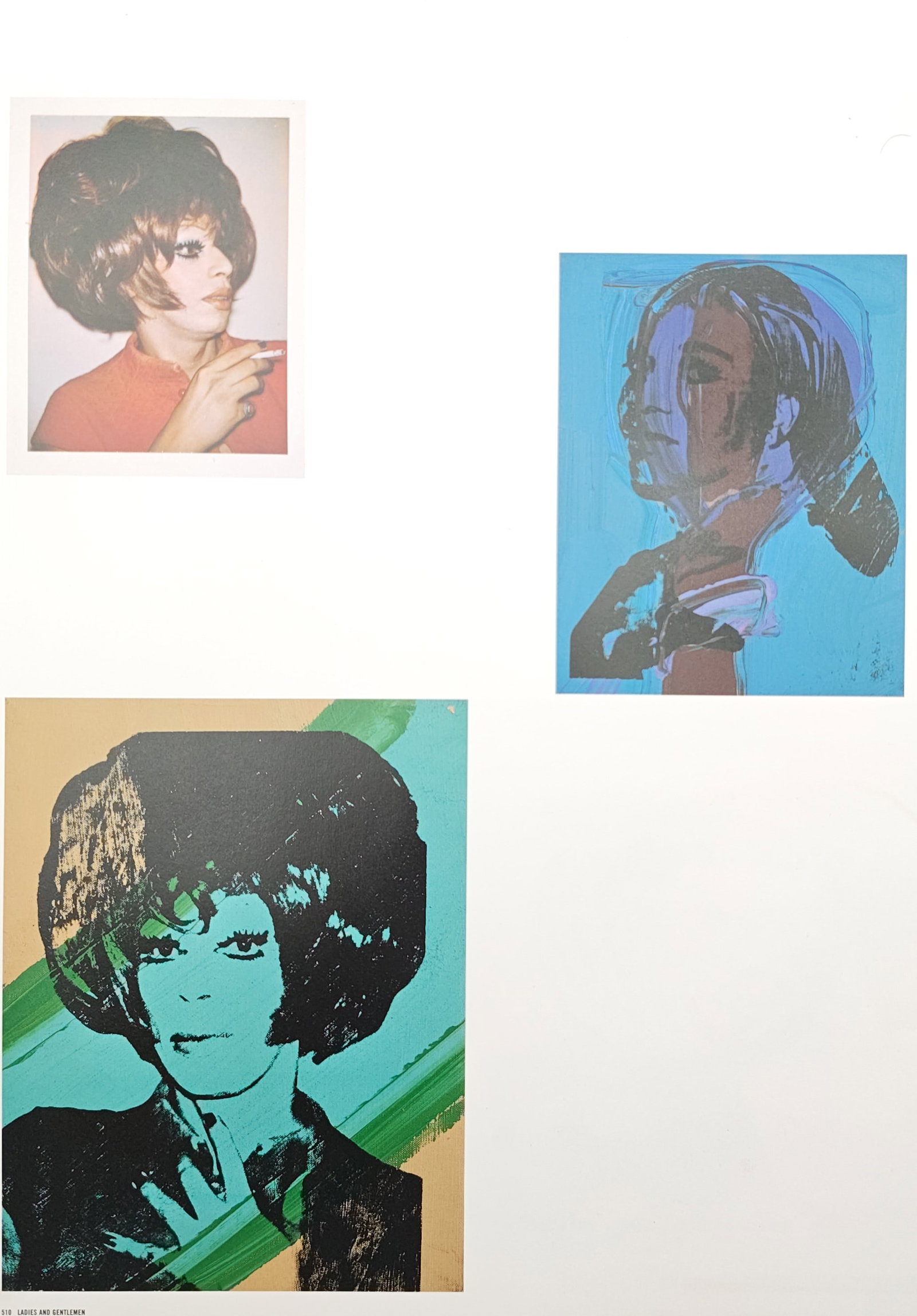 Andy Warhol,after – Ladies and Gentlemen – Offset lithographic reproduction (2006) (1 of 2)
