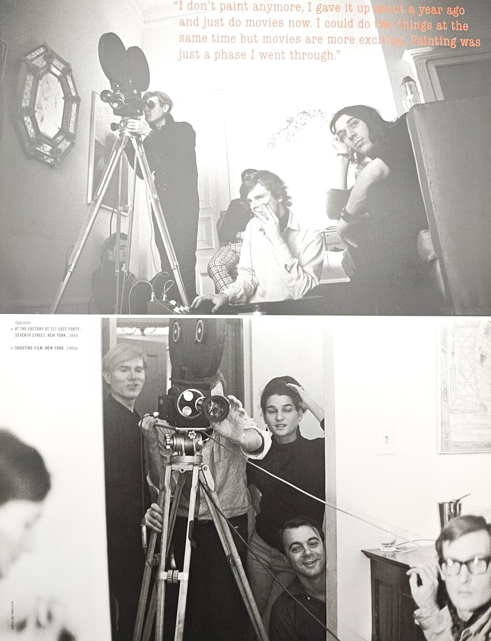 Andy Warhol,after – Filming at the Factory – Offset lithographic reproduction (2006) (1 of 2)