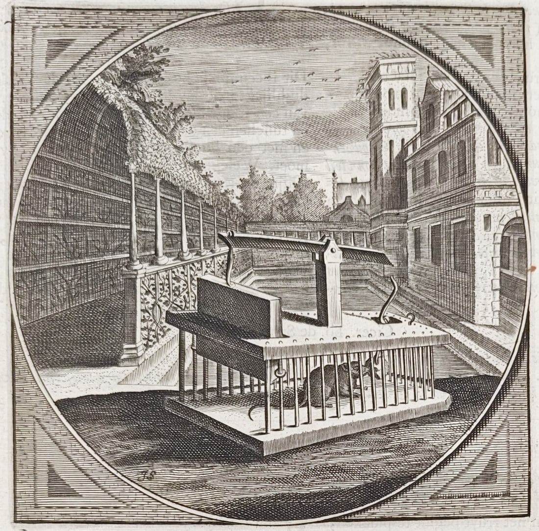 Jacob Cats – The Robber Robbed – Engraving (17th Century) (1 of 3)
