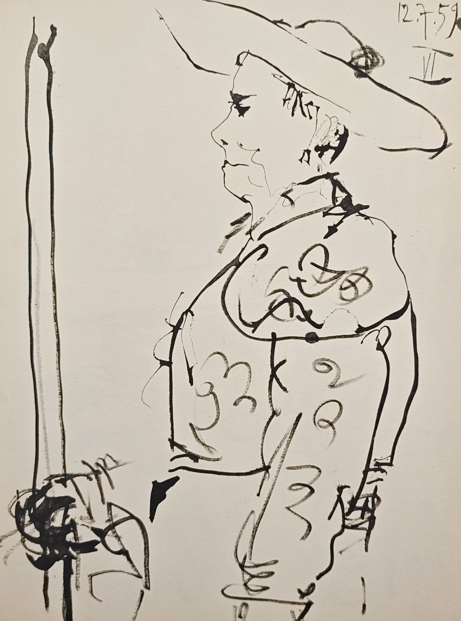 Pablo Picasso, after – Picador – Offset print (20th Century) (1 of 2)