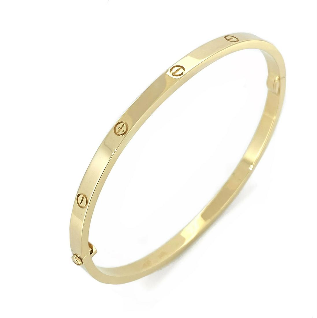 Cartier love bracelet small deals weight