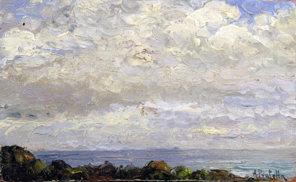 Pratella Attilio (1856 - 1949)-Italian Painting