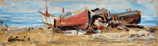 Asturi Antonio (1904-1980)-Italian Painting