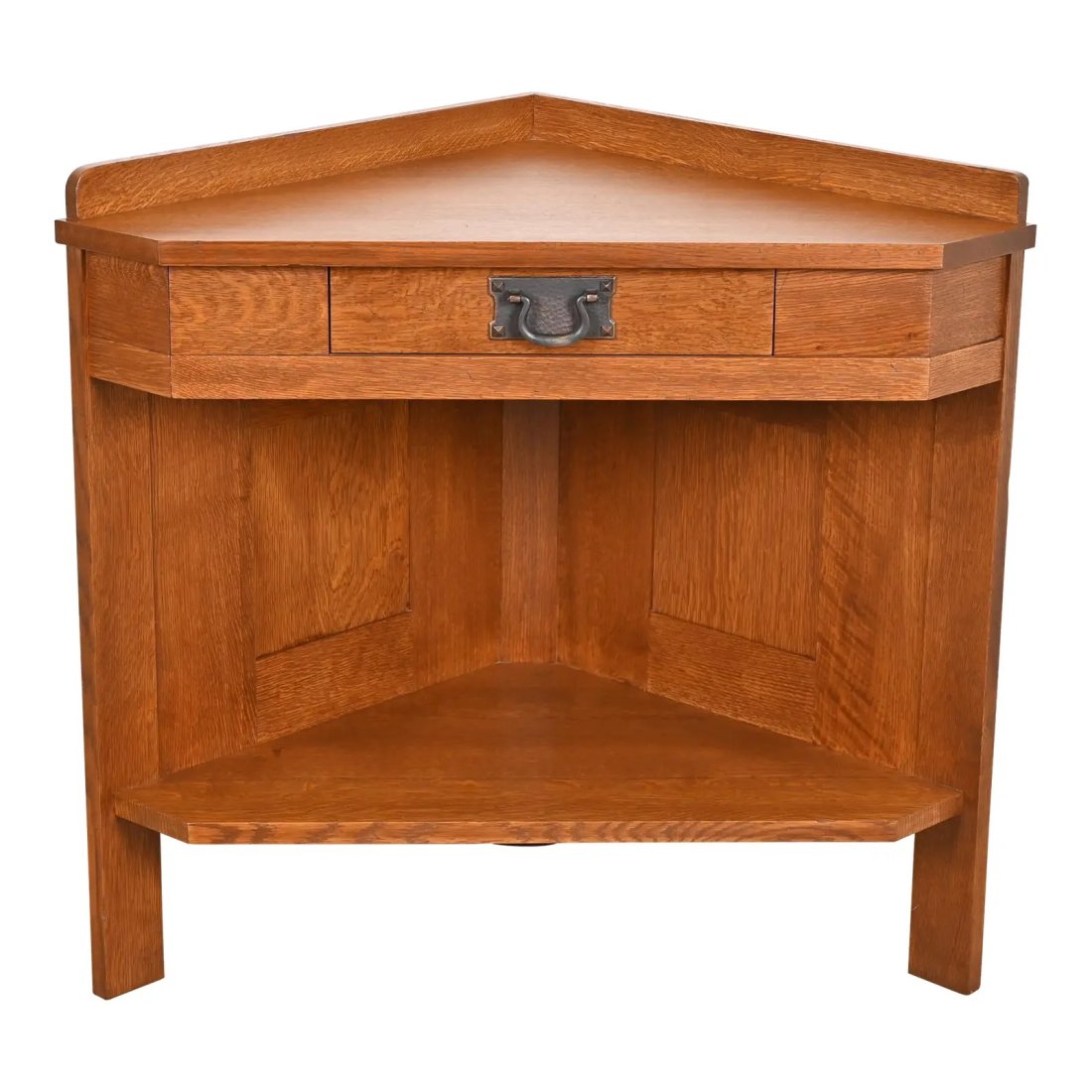 Stickley Mission Oak Arts & Crafts Corner Cabinet (1 of 12)
