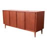 Merton Gershun for American of Martinsville Walnut Credenza, Newly Refinished