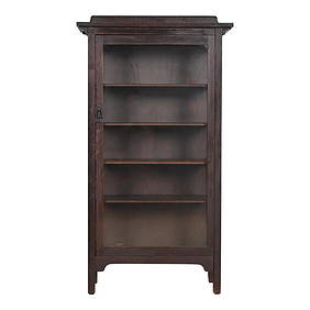 Stickley Brothers Style Mission Oak Arts & Crafts Bookcase Cabinet, Circa 1900 (1 of 12)