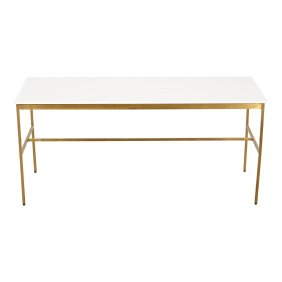 Paul McCobb for Directional Brass and Vitrolite Cocktail Table, 1950s