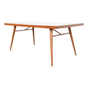 Paul McCobb Planner Group Mid-Century Modern Birch Extension Dining Table, Newly Restored