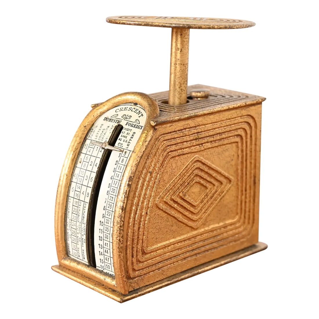 Tiffany Studios New York Graduate Bronze Dore Postage Scale (1 of 12)