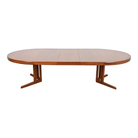 George Nakashima for Widdicomb Origins Collection Sculpted Walnut Extension Dining Table