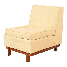 Frank Lloyd Wright for Heritage Henredon Taliesin Armless Lounge Chair, 1950s