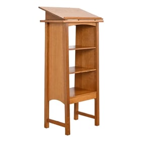 Stickley Mission Oak Arts & Crafts Bookcase With Removable Lectern
