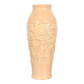 Rookwood Pottery Arts & Crafts Large Glazed Ceramic Dogwood Decorated Vase, 1922 (1 of 12)