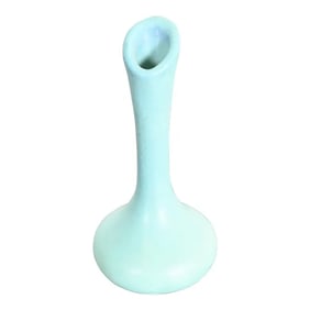 Van Briggle Arts & Crafts Turquoise Glazed Ceramic Bud Vase