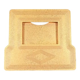 Tiffany Studios New York Graduate Bronze Dore Desk Calendar Frame or Picture Frame