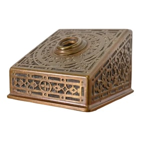 Tiffany & Co. Antique Arts & Crafts Bronze Pen Holder