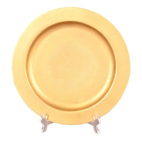 Tiffany Studios New York Bronze Dore Plate