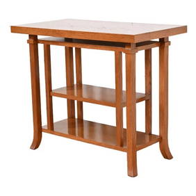 Frank Lloyd Wright Style Mission Oak Arts and Crafts Console or Occasional Side Table (1 of 8)