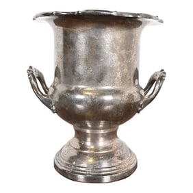 Tiffany & Co. Style Art Deco Silverplate Champagne Bucket or Wine Cooler