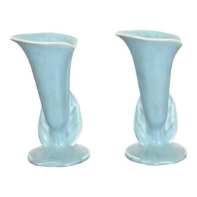 Rookwood Pottery Arts & Crafts Glazed Ceramic Vases, 1949