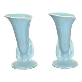 Rookwood Pottery Arts & Crafts Glazed Ceramic Vases, 1949 (1 of 12)