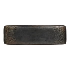 Tiffany Studios New York Zodiac Pattern Bronze Pen Tray
