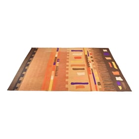 Edward Fields Mid-Century Modern Large Room Size Abstract Rug, Circa 1970s