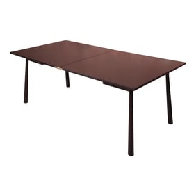 Robsjohn-Gibbings for Widdicomb Black Lacquered Walnut Flip Top Dining or Game Table