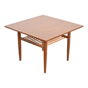 George Nakashima East Indian Laurel Wood Side Table or Cocktail Table for Widdicomb, Newly Restored