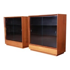 Gilbert Rohde for Herman Miller Paldao Group Bookcases, Newly Refinished