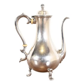 Tiffany & Co. Antique Victorian Sterling Silver Tea Kettle or Coffee Pot