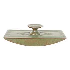 Tiffany Studios New York Graduate Bronze Rocker Blotter