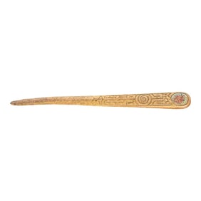 Tiffany Studios New York Zodiac Bronze Doré Letter Opener