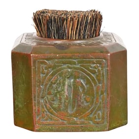 Tiffany Studios New York Art Deco Zodiac Pen Brush