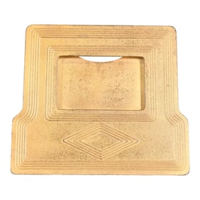 Tiffany Studios New York Graduate Bronze Doré Desk Calendar Frame or Picture Frame