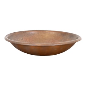 Roycroft Arts & Crafts Large Bronze Bowl, Circa 1900
