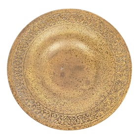 Tiffany Studios New York Bronze Doré Bowl