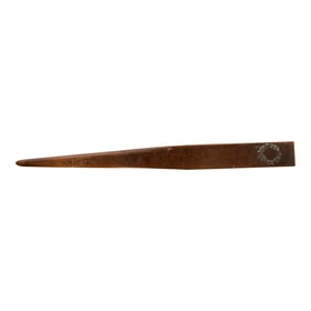 Heintz Arts & Crafts Sterling Silver on Bronze Letter Opener