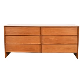 Robsjohn-Gibbings for Widdicomb Mid-Century Modern Walnut Dresser, 1950s