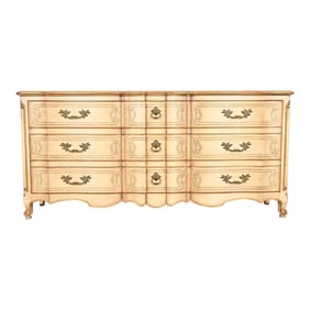 John Widdicomb French Provincial Louis XV Triple Dresser or Credenza, 1950s
